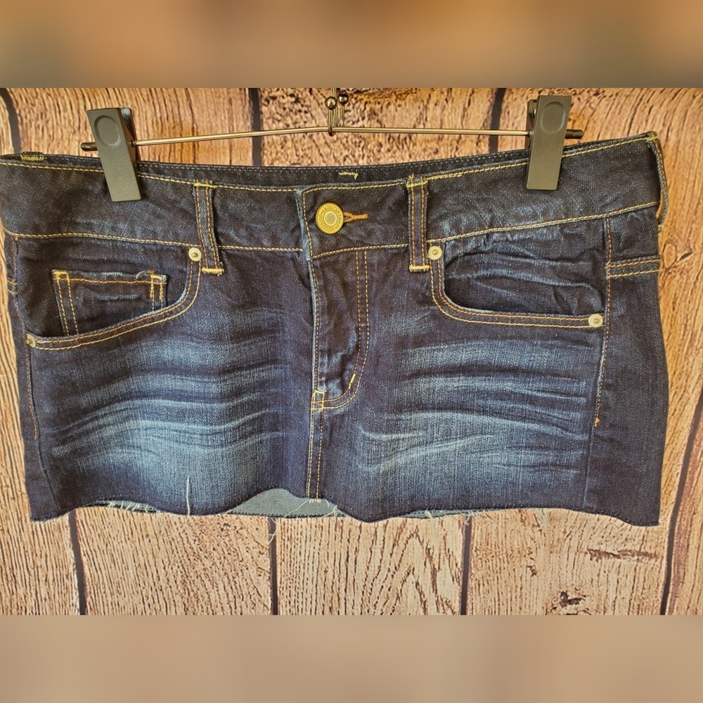 American Eagle Denim Mini Skirt